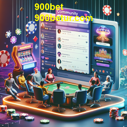 Explorando a Comunidade no 900bet: A Conexão Entre Jogadores